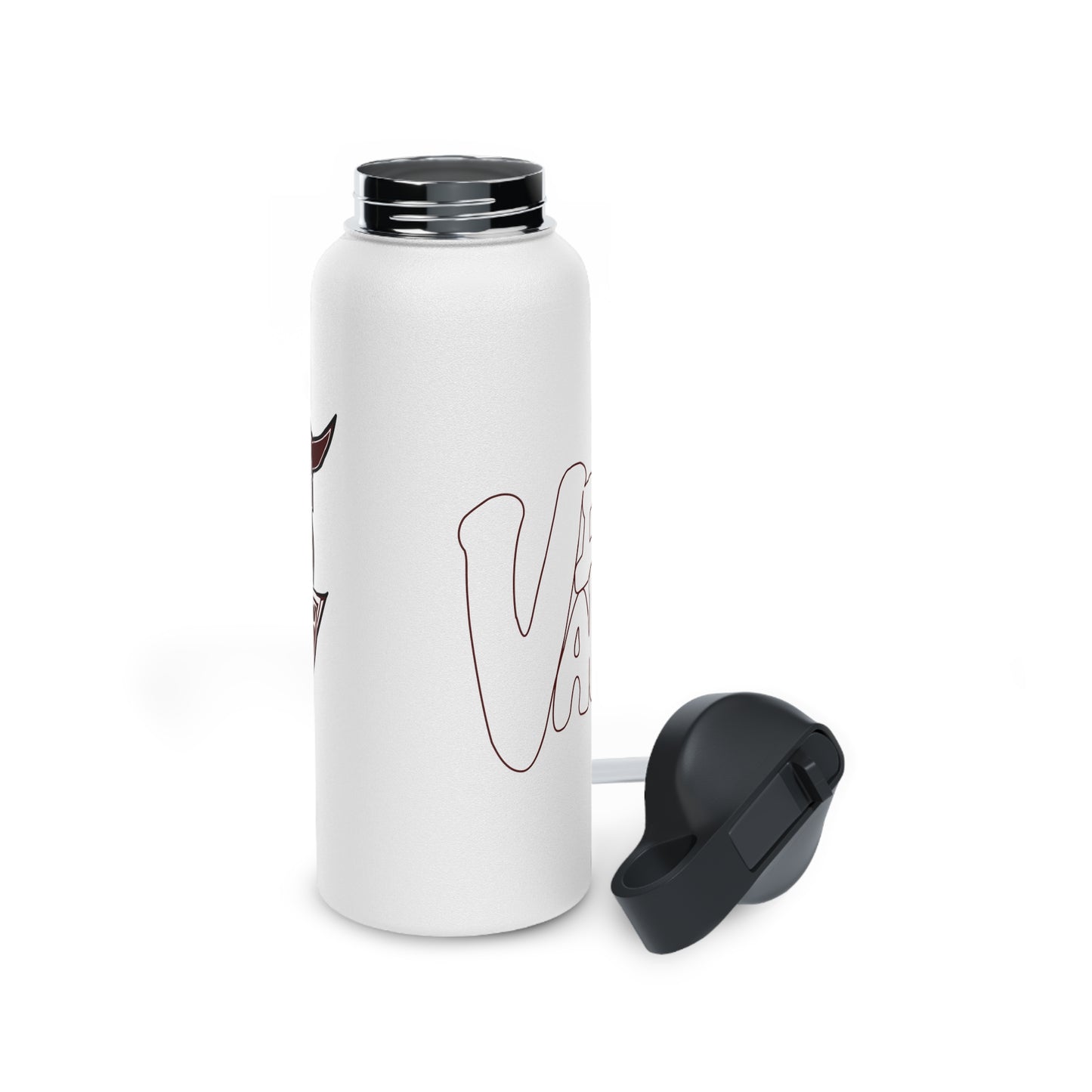 Stainless Steel Water Bottle, Standard Lid