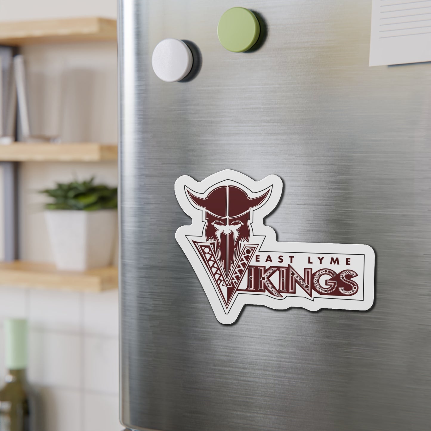 East Lyme Viking Die-Cut Magnets