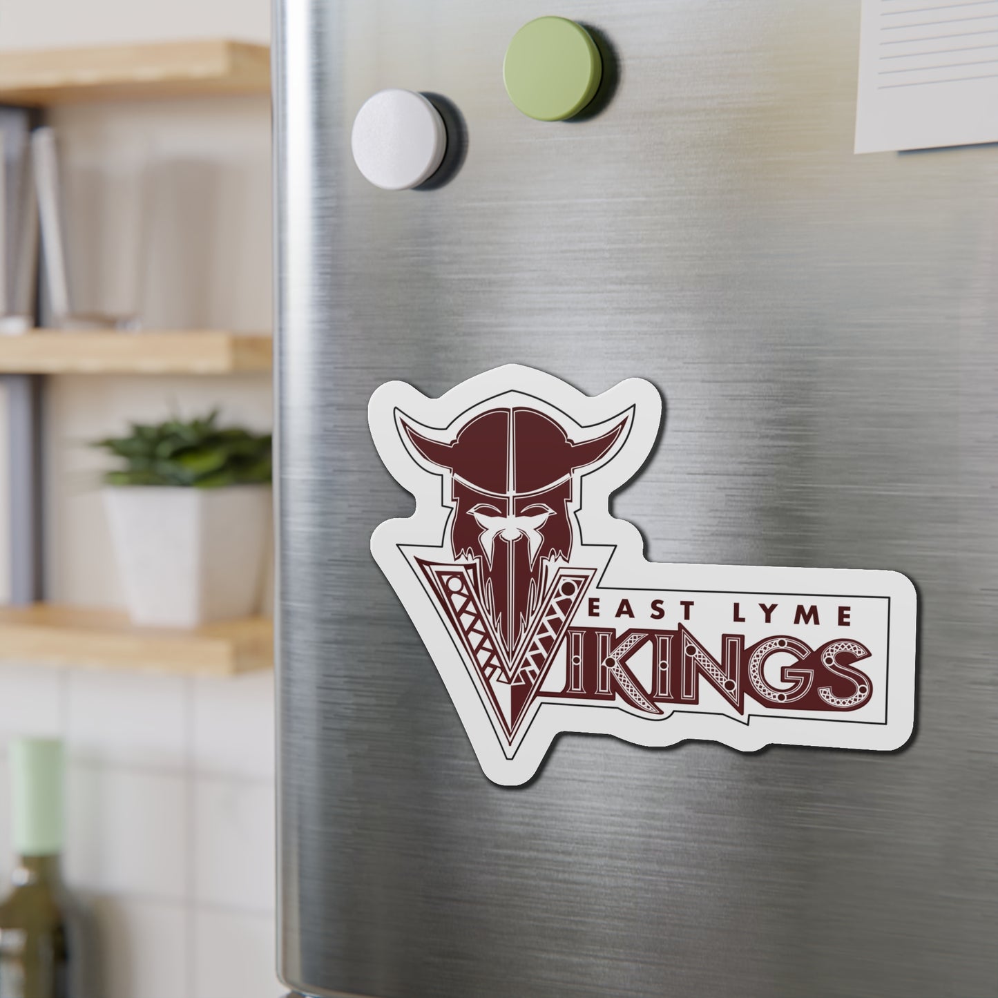 East Lyme Viking Die-Cut Magnets