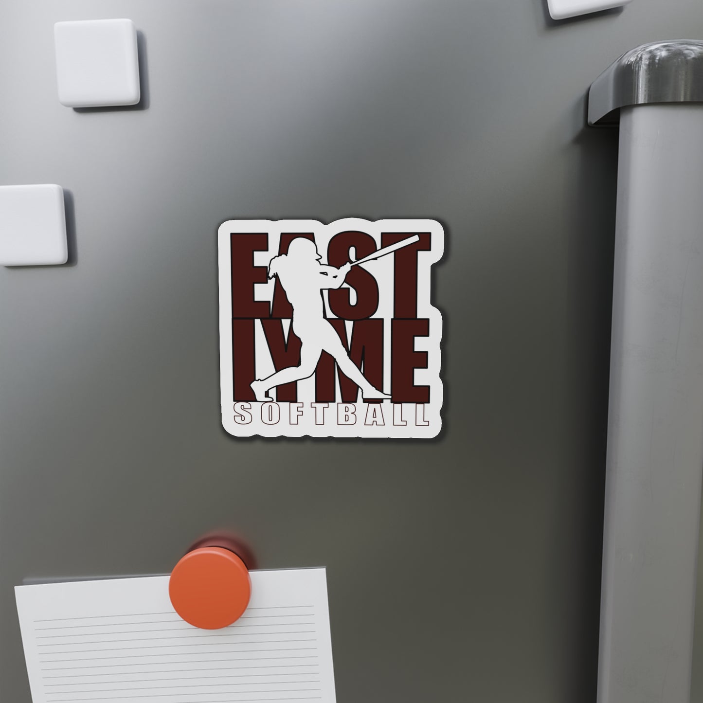 East Lyme Softball Die-Cut Magnets