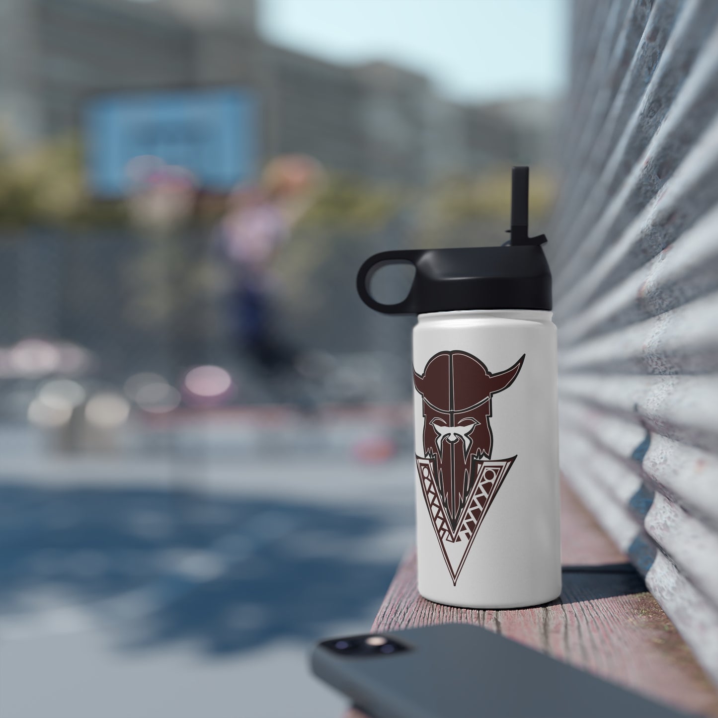 Stainless Steel Water Bottle, Standard Lid