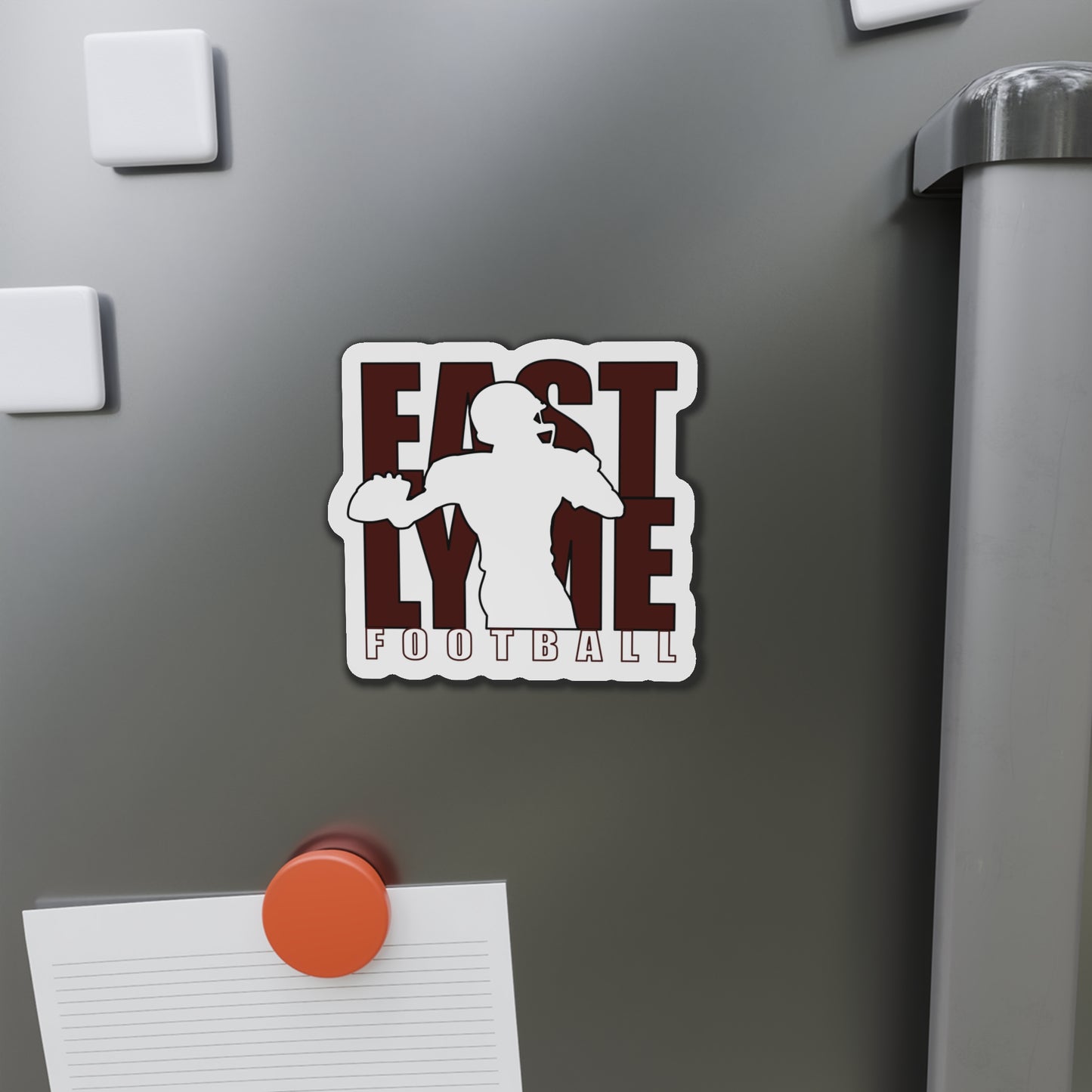 East Lyme Viking Football Die-Cut Magnets