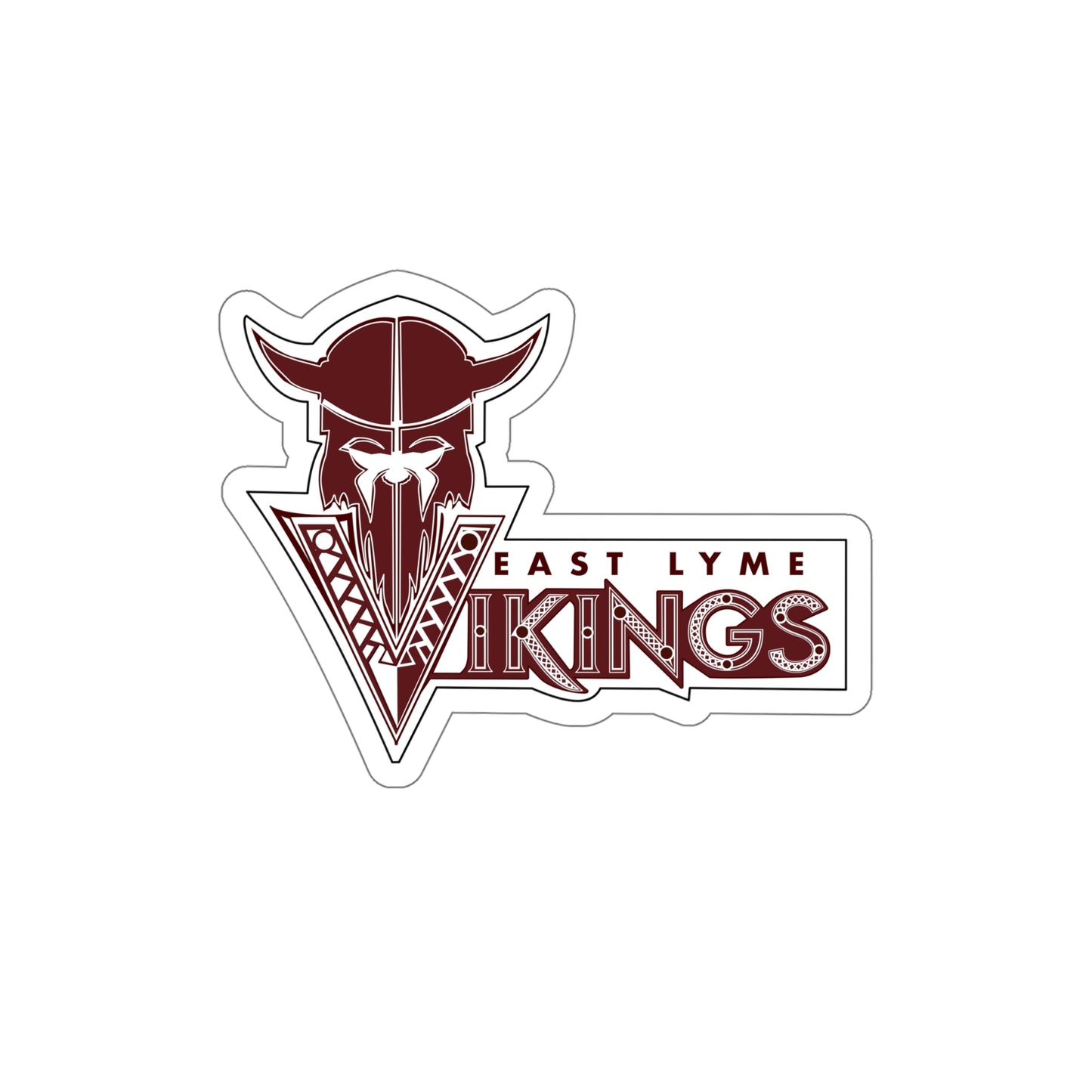 EL Vikings Die-Cut Stickers