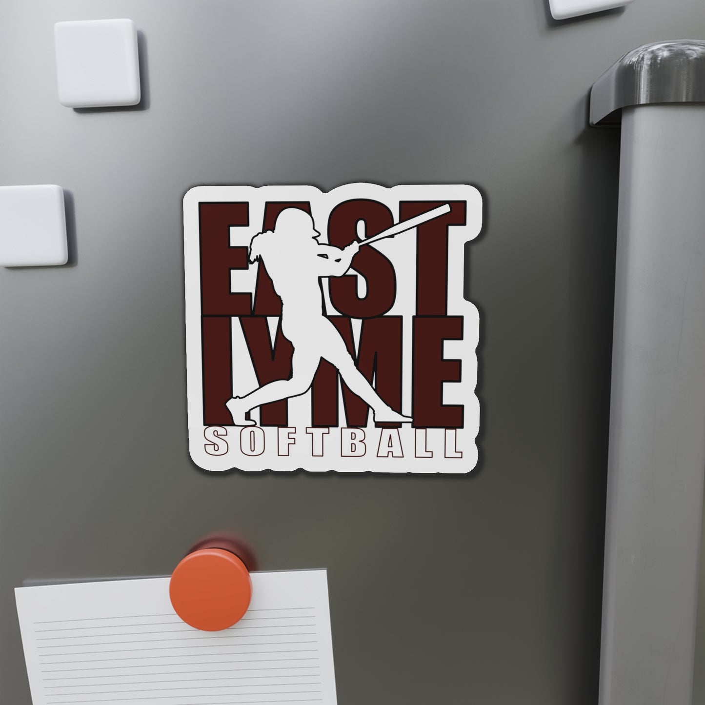 East Lyme Softball Die-Cut Magnets