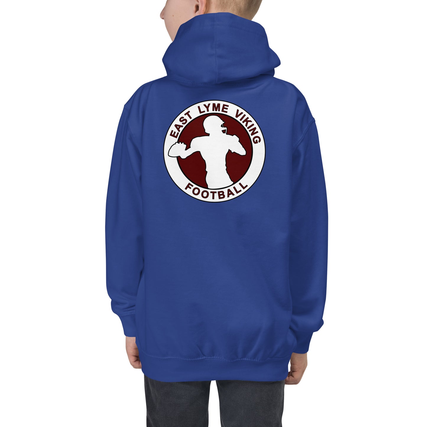 Kids Viking Football Hoodie