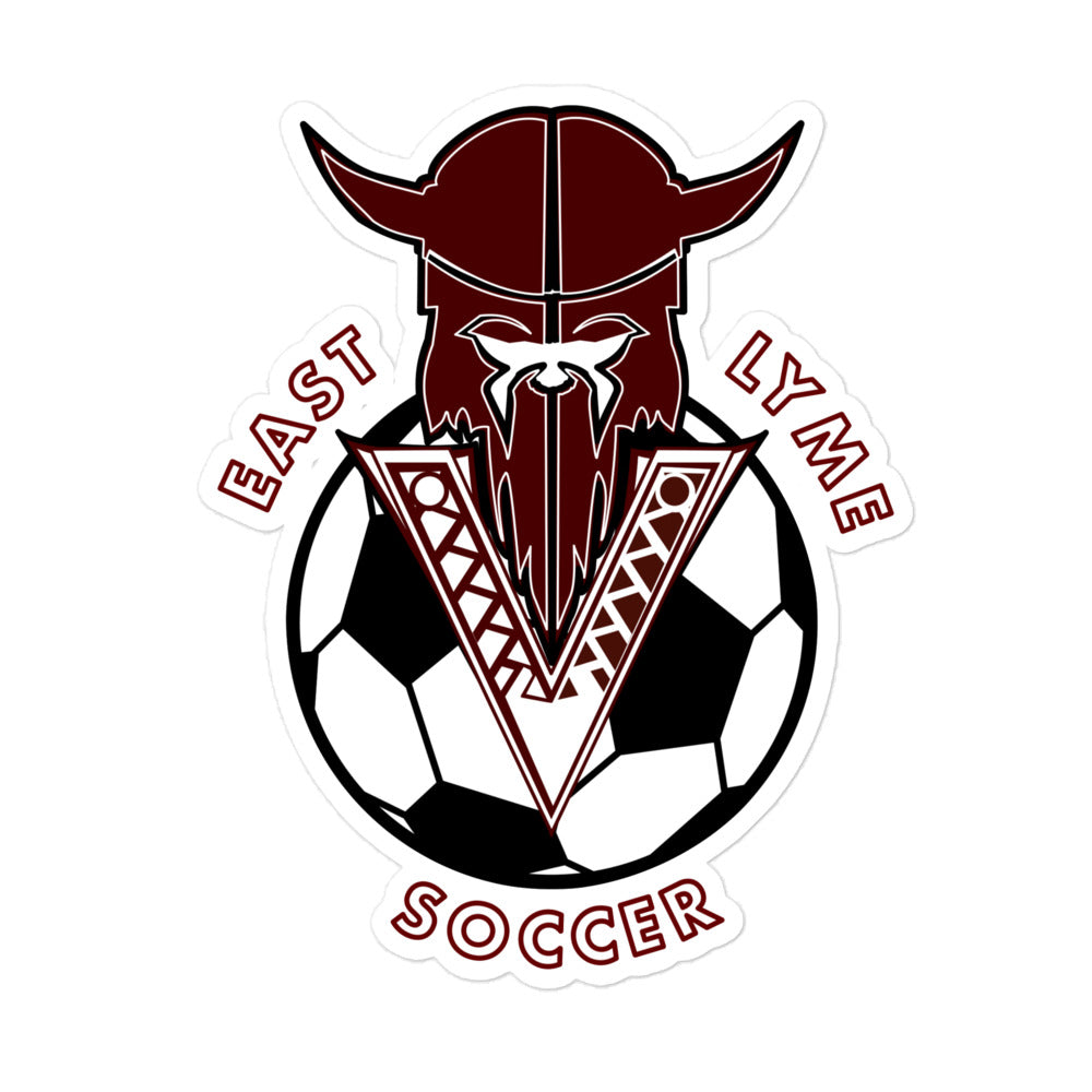 East Lyme Soccer Viking Sticker
