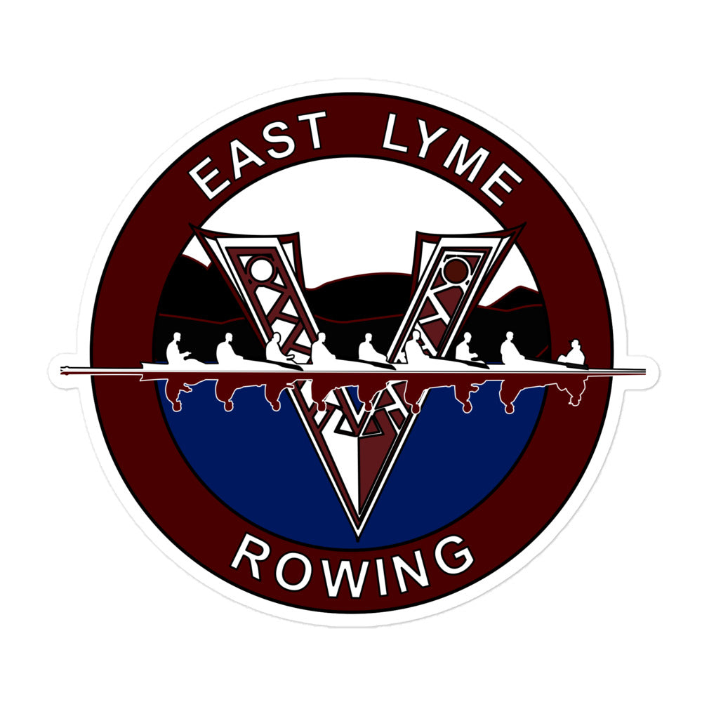 Viking Rowing Sticker - Team Silhouette