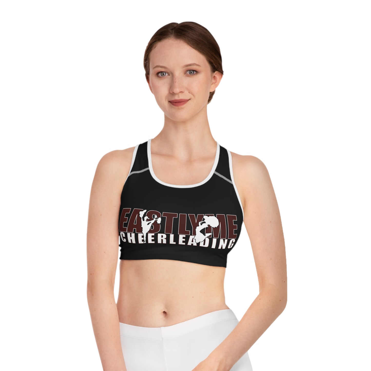 East Lyme Cheerleading Sports Bra