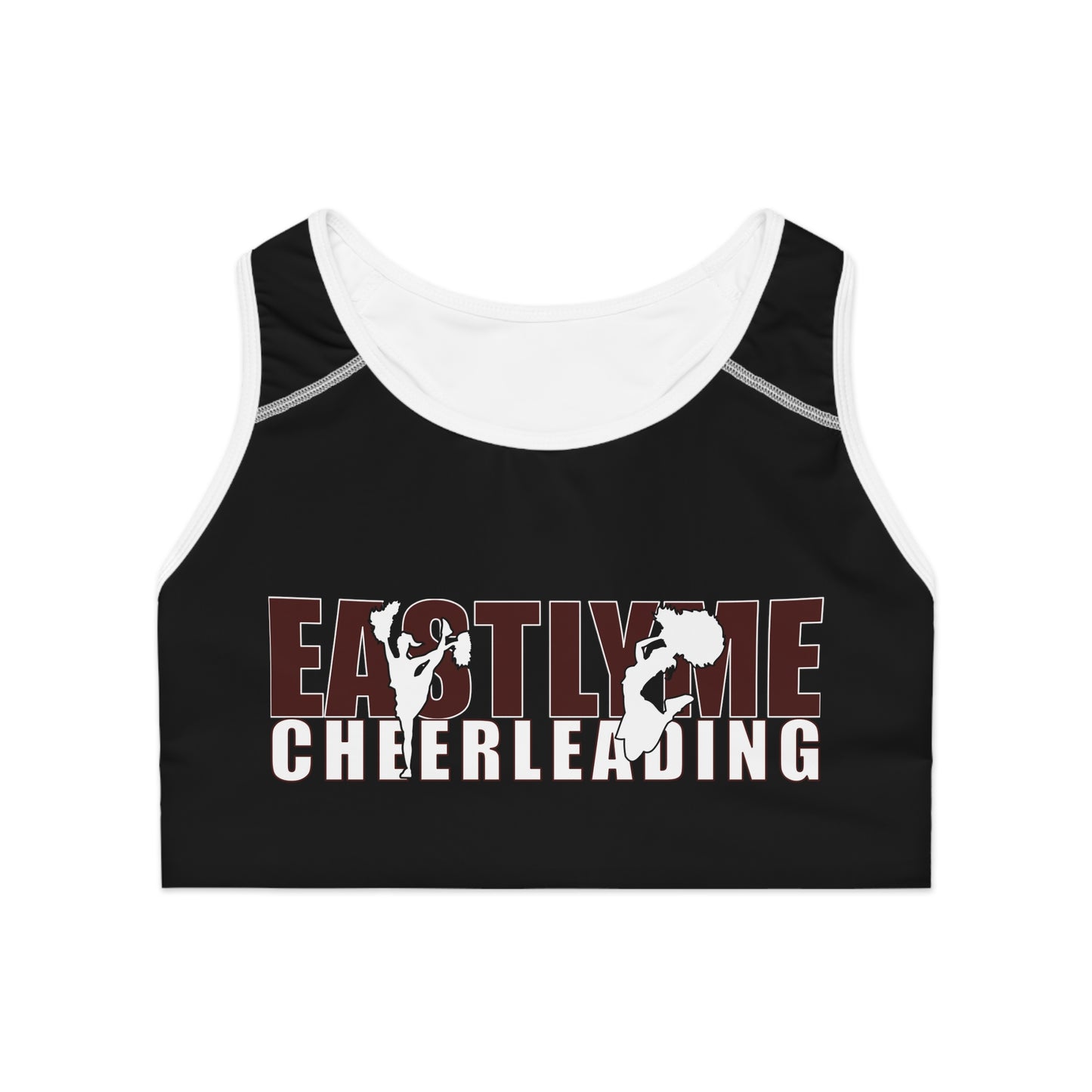 East Lyme Cheerleading Sports Bra