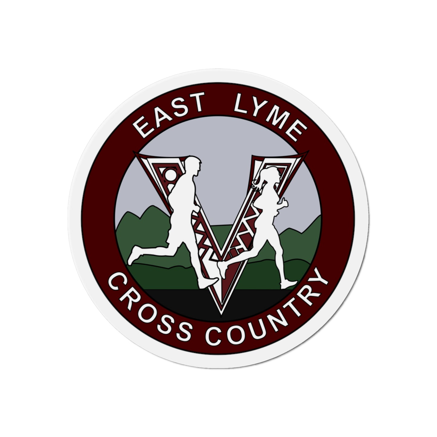 East Lyme Cross Country Viking Magnets