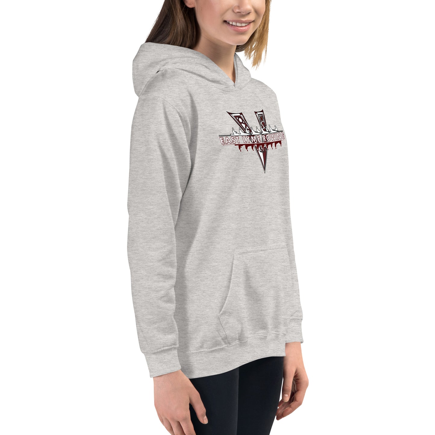 Viking Rowing Kids Hoodie