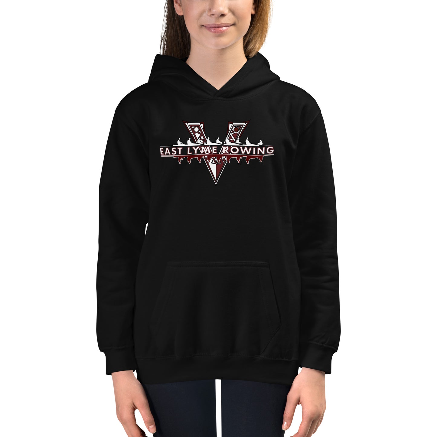 Viking Rowing Kids Hoodie