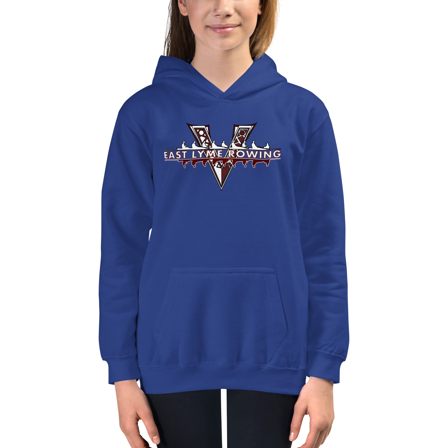 Viking Rowing Kids Hoodie