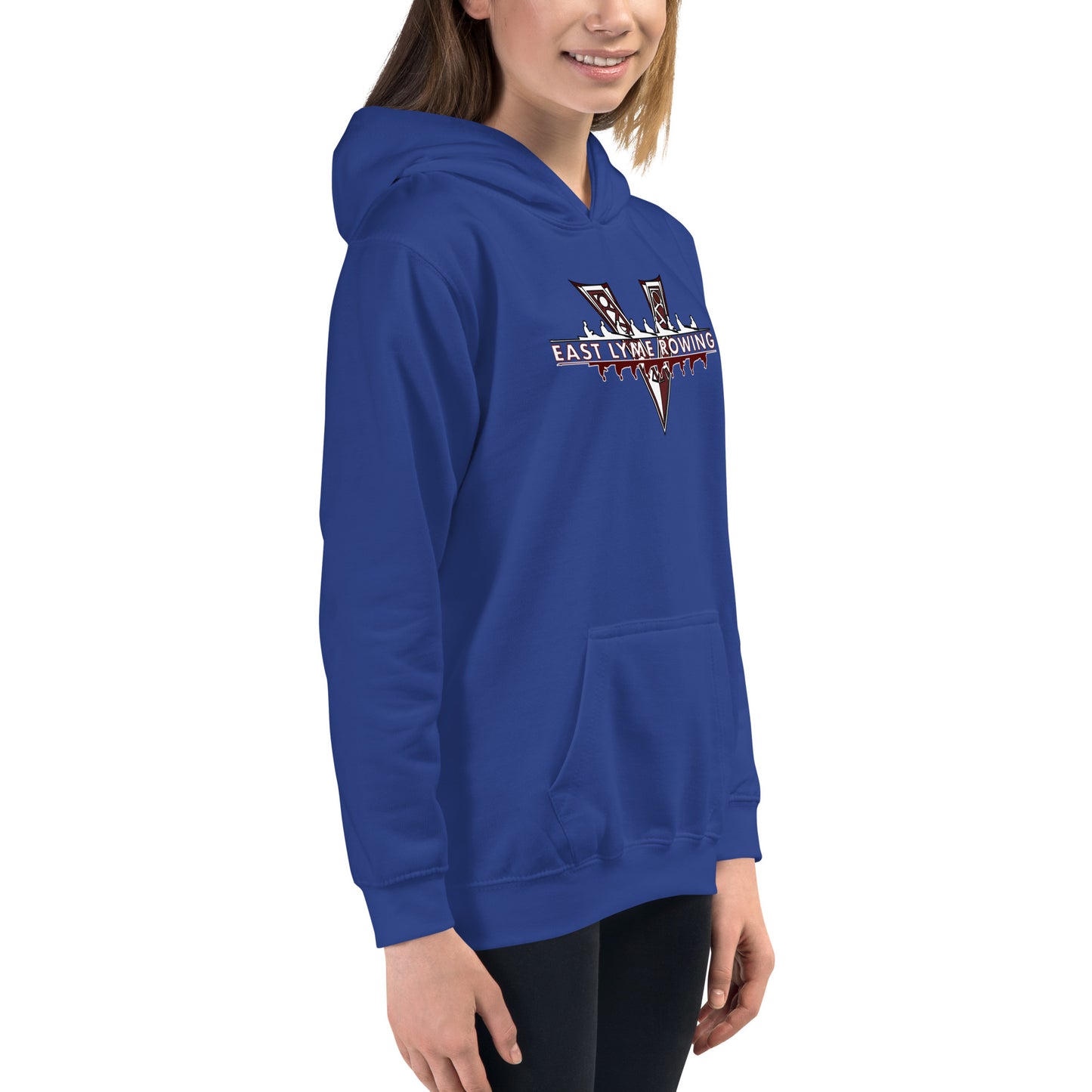 Viking Rowing Kids Hoodie