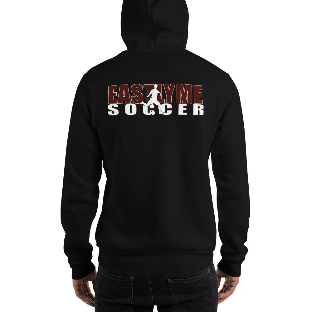 East Lyme Soccer Hoodie (horizontal stack)