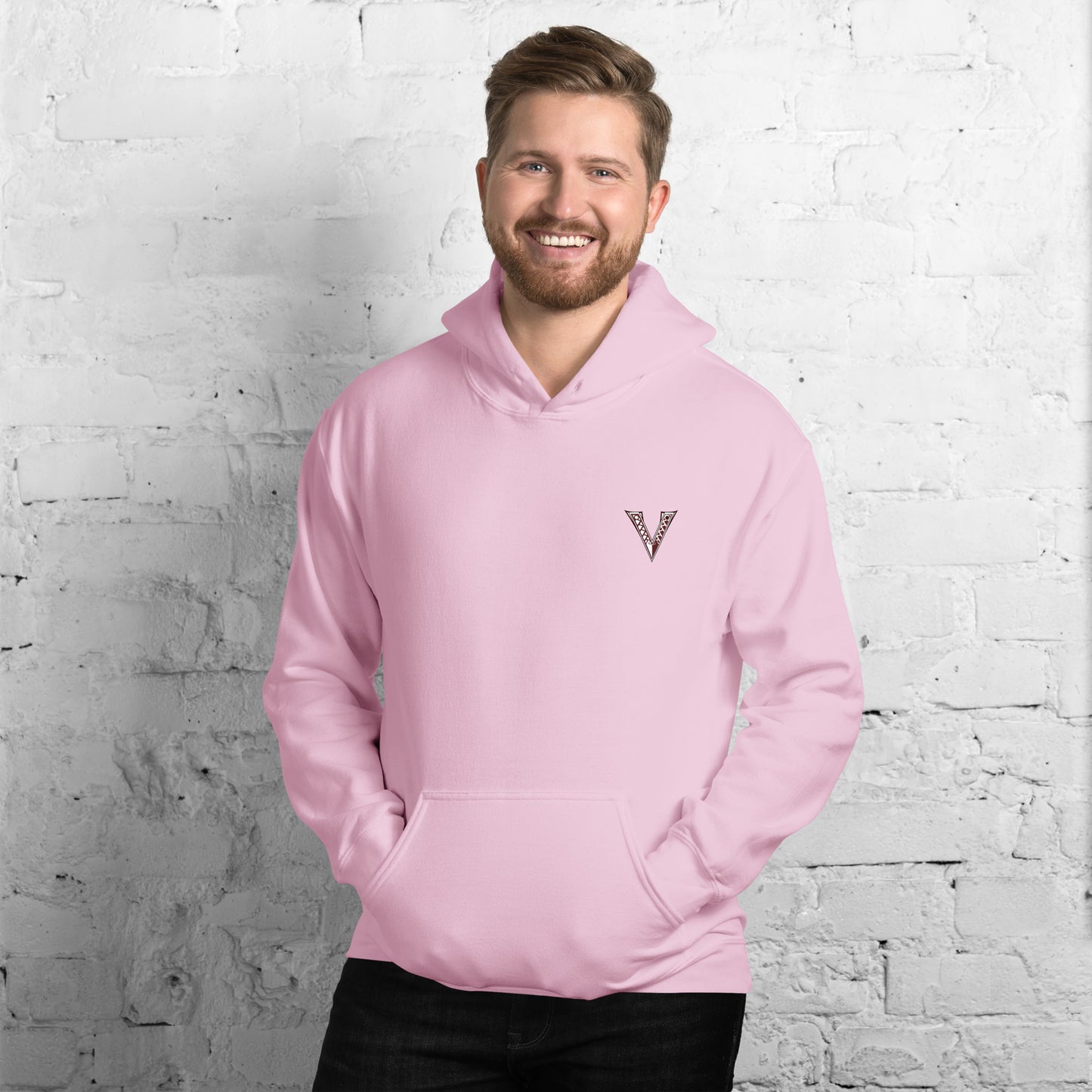 Viking Football (V on chest) Unisex Hoodie