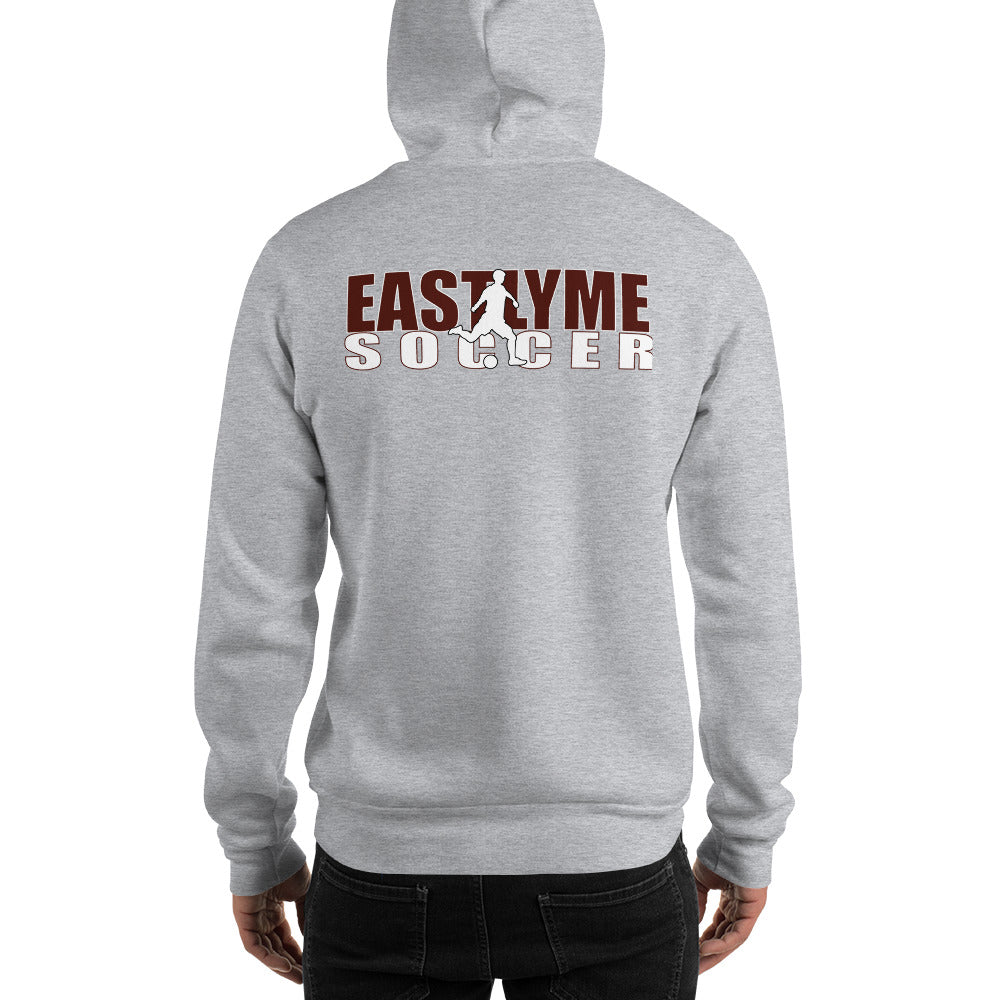 East Lyme Soccer Hoodie (horizontal stack)