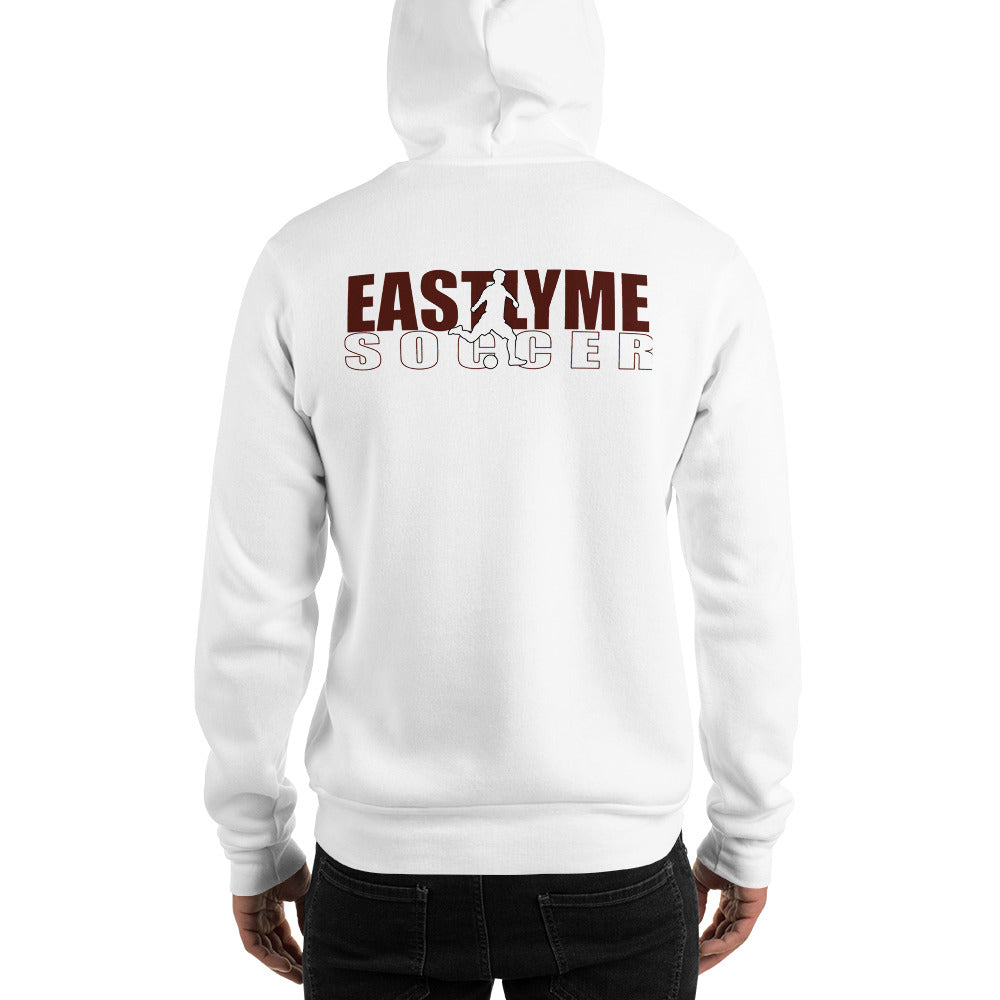 East Lyme Soccer Hoodie (horizontal stack)